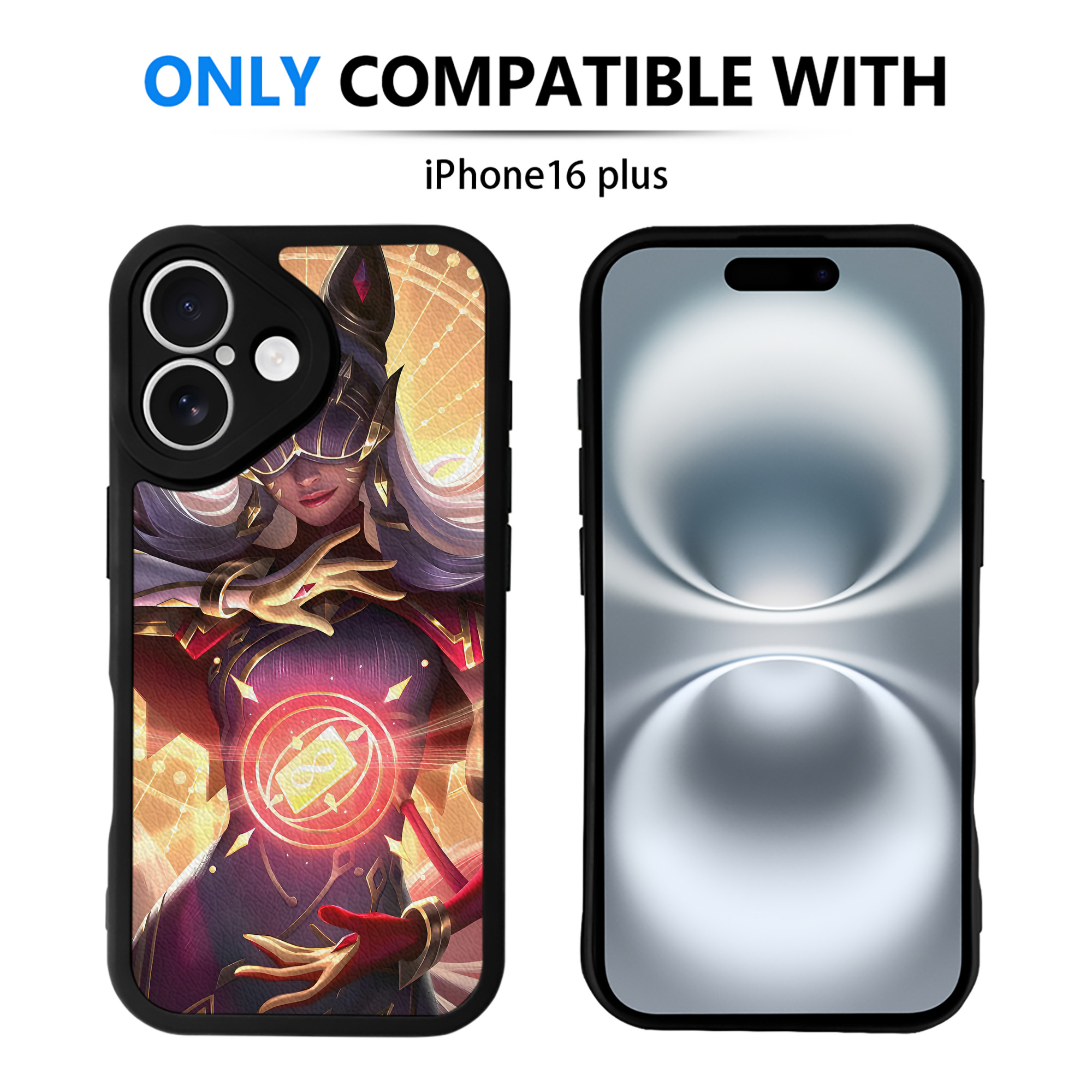 リーグ・オブ・レジェンド League of Legends LOL 【iPhone 16シリーズ対応】シリコンスマホケース（レザー調） 材質：シリコン